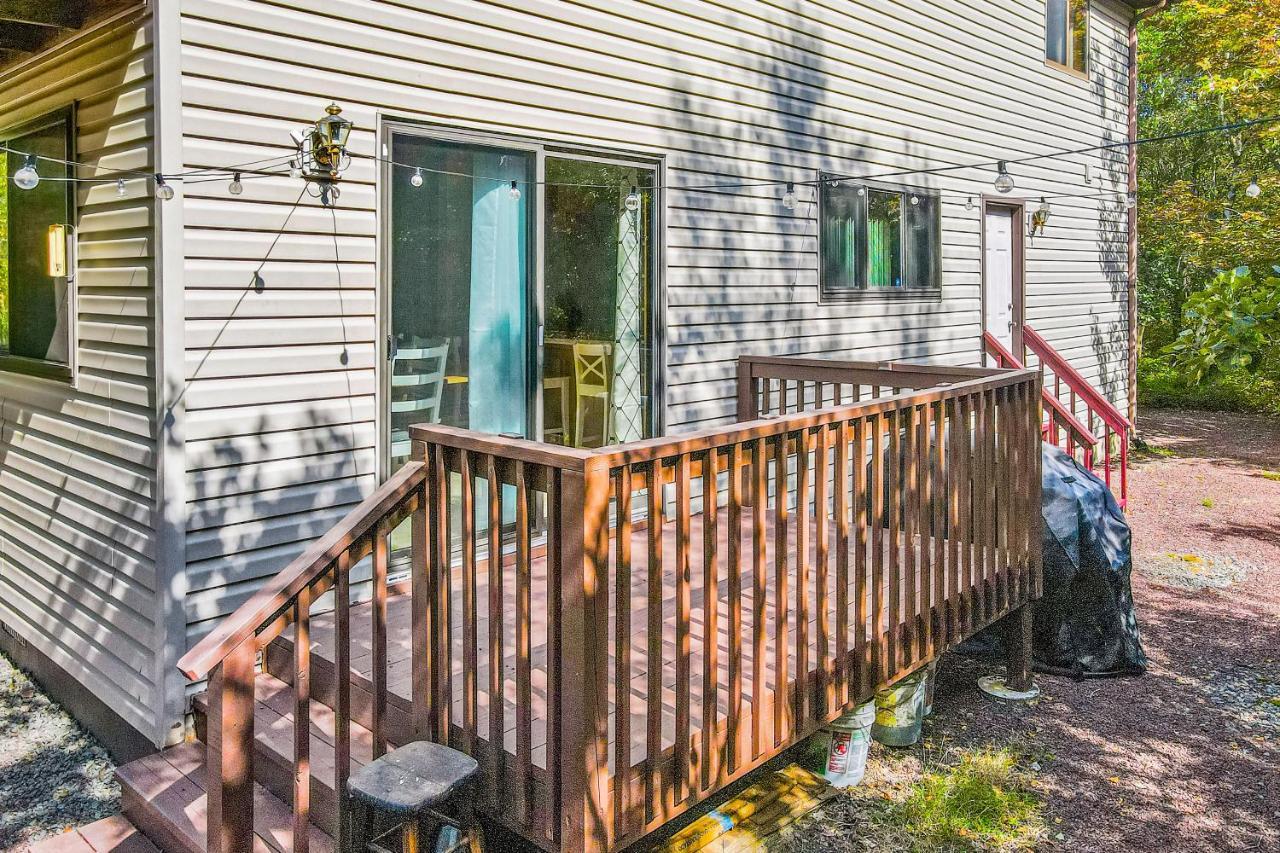 House In The Woods Albrightsville Exterior foto